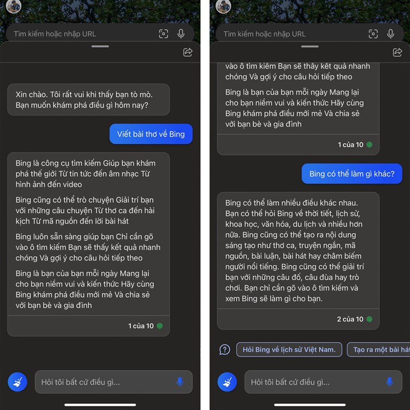 Cách sử dụng Bing AI trên iPhone