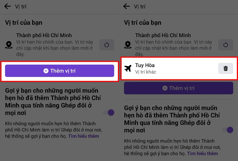 Cách thêm vị trí hẹn hò trên Facebook