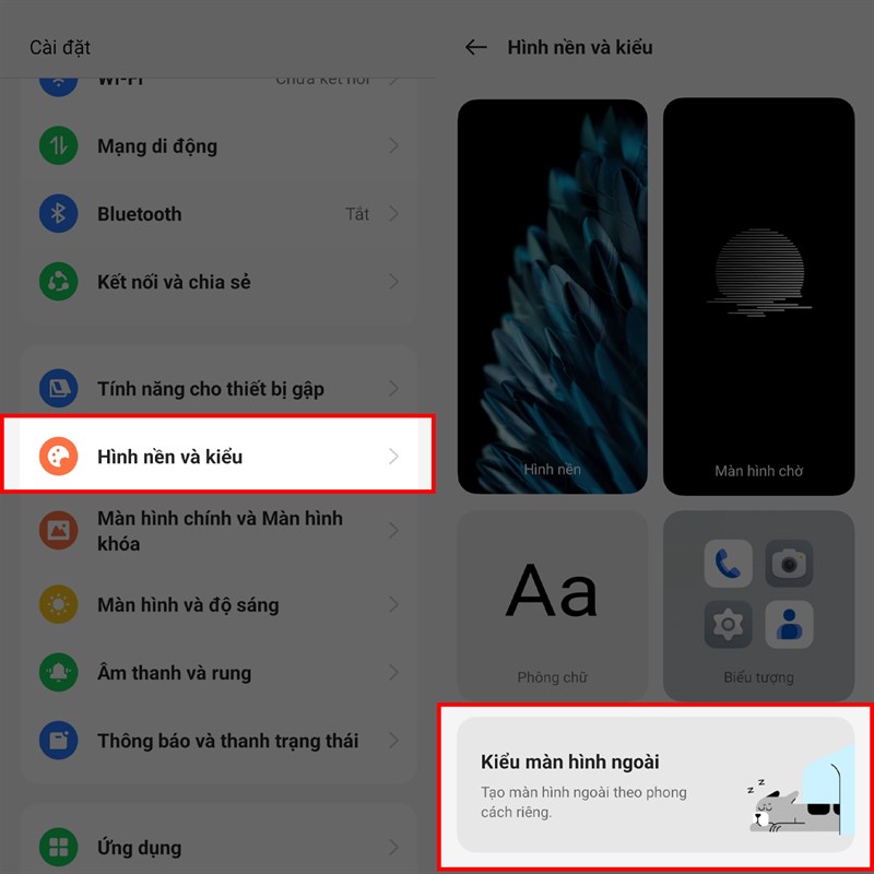 Cách nuôi thú cưng trên màn hình ngoài OPPO Find N2 Flip