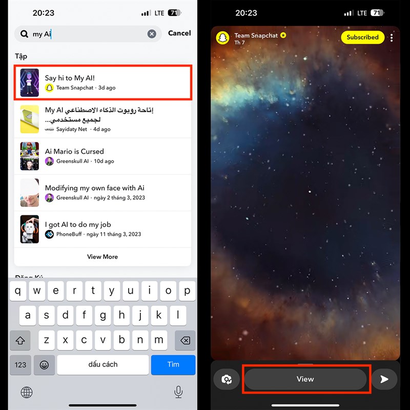 Cách sử dụng My AI trực tiếp từ SnapChat với nhiều tính năng mới cực hay Cách sử dụng My AI trực tiếp từ SnapChat với nhiều tính năng mới cực hay