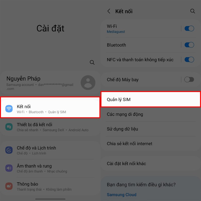 Cách sử dụng eSIM trên Android