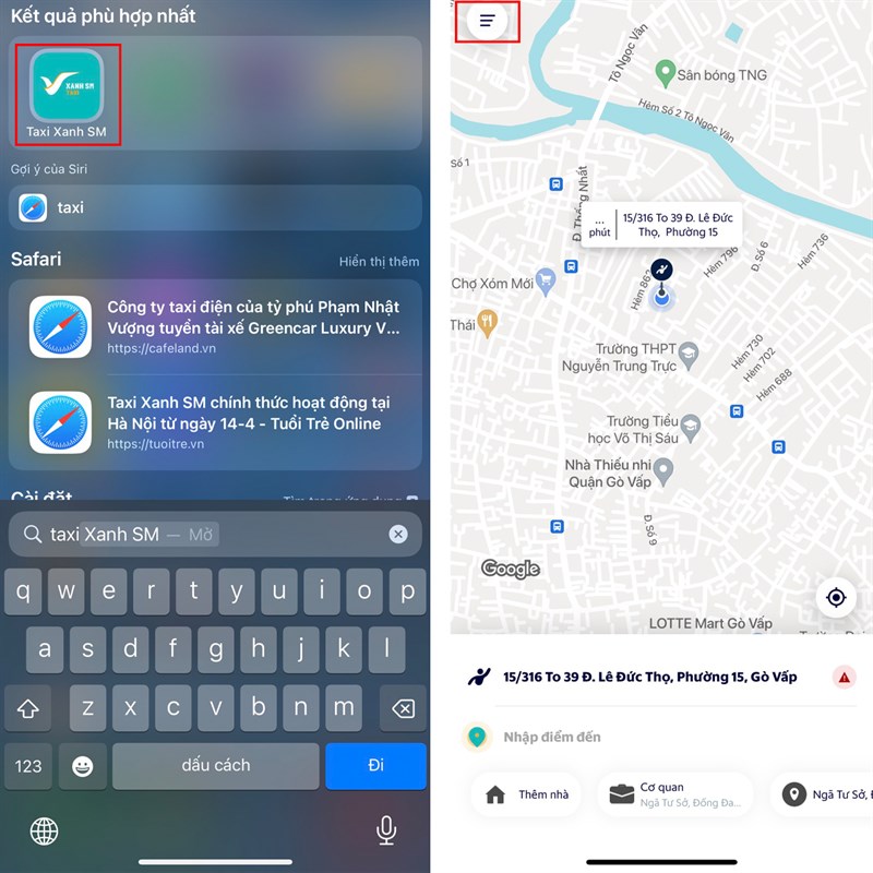 Cách xem lại lịch sử đặt xe trên Taxi Xanh SM Cách xem lại lịch sử đặt xe trên Taxi Xanh SM