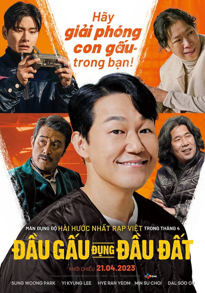 Poster phim Đầu Gấu Đụng Đầu Đất