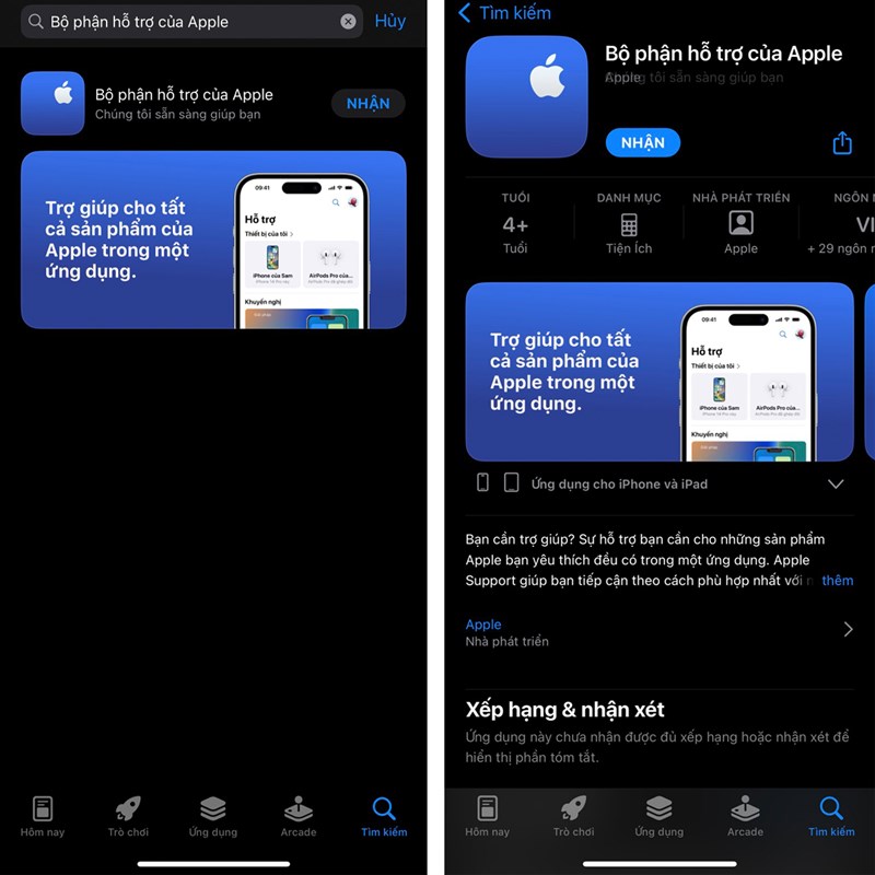 Cách tìm kiếm địa điểm sửa chữa trong app hỗ trợ của Apple Cách tìm kiếm địa điểm sửa chữa trong app hỗ trợ của Apple