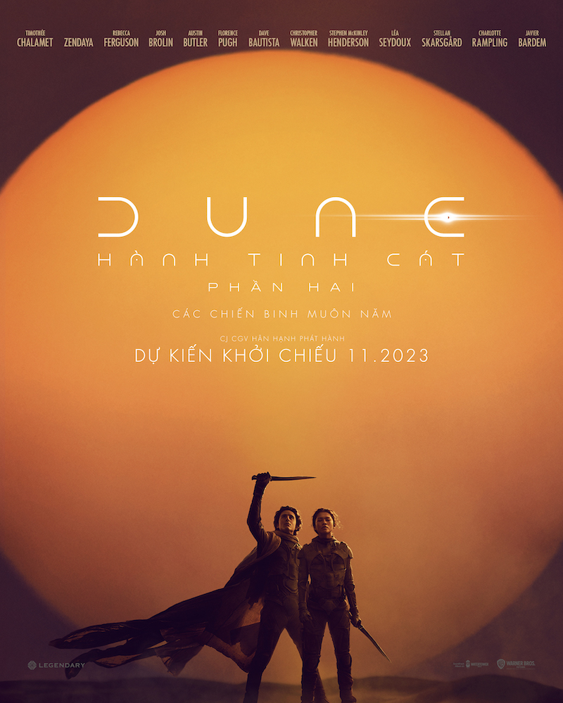 Poster của Dune 2 nhìn cực kỳ hút mắt