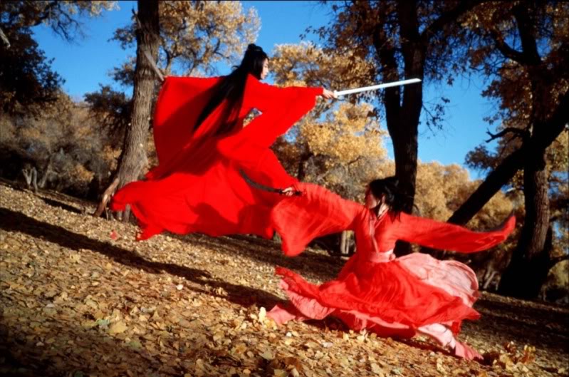 Sắc đỏ ưa thích trong phim của Trương Nghệ Mưu - Anh Hùng (2001)