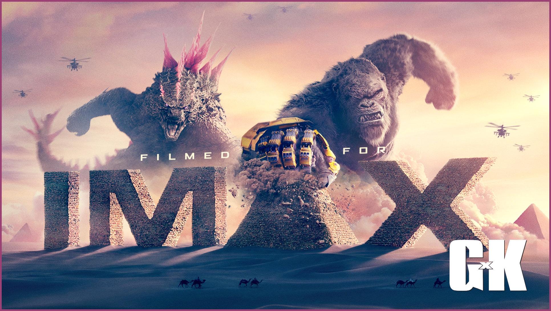 Godzilla x Kong: Đế Chế Mới quay với định dạng IMAX