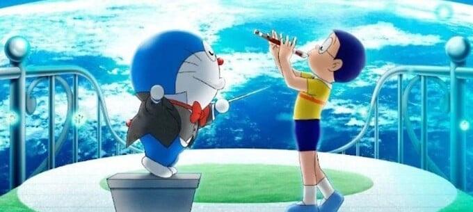 Nobita và Doraemon giải cứu âm nhạc trong vũ trụ