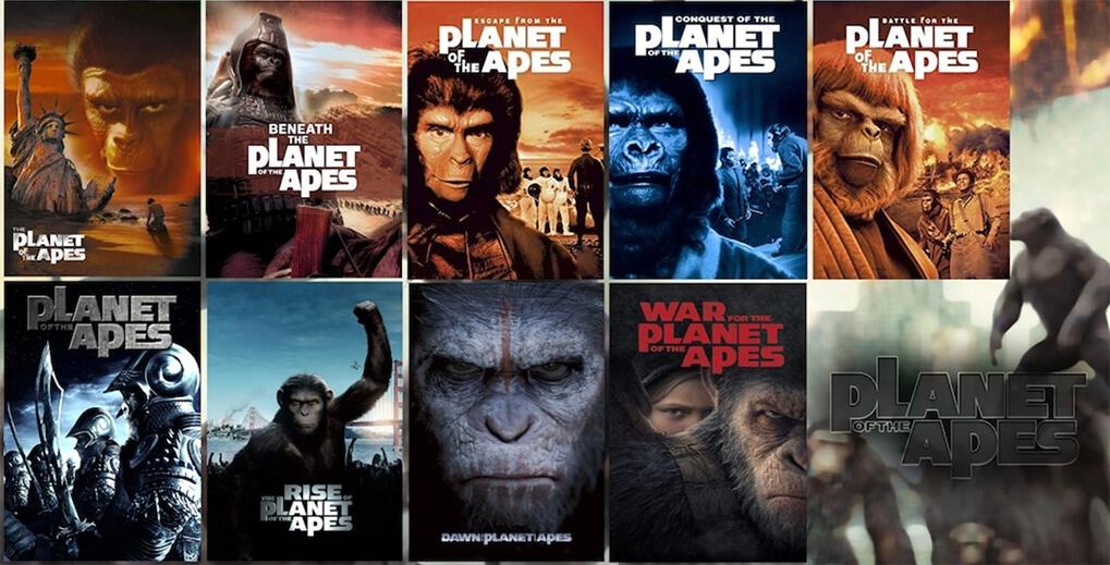 Các sự kiện của thương hiệu đều bắt đầu bằng bộ phim Rise of the Planet of the Apes