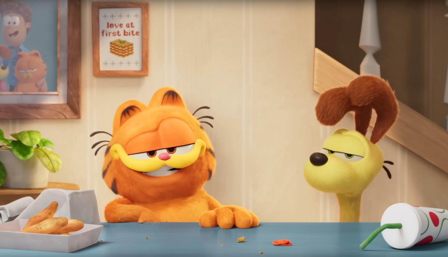 Chú mèo Garfield là nhân vật hoạt hình rất được thiếu nhi yêu thích